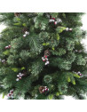 Sapin de Noël - D 108 cm x H 180 cm - Wyoming -  Vert