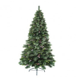 Sapin de Noël - D 128 cm x H 210 cm - Wyoming -  Vert