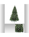 Sapin de Noël - D 128 cm x H 210 cm - Wyoming -  Vert