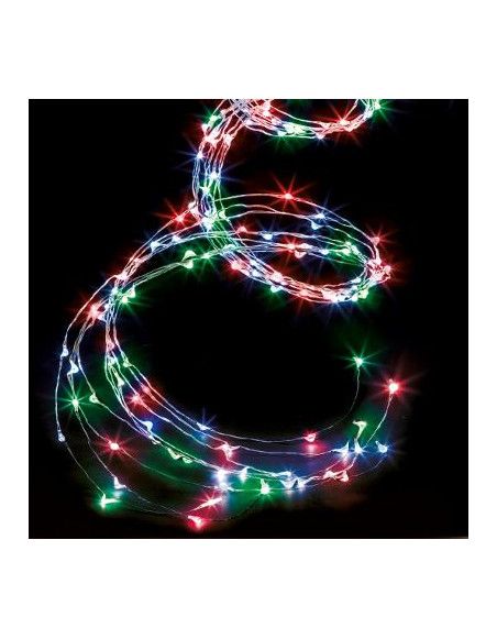 Guirlande lumineuse forme cascade - 2 M - Multicolore