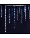 Guirlande rideau effet stalactite  480 LED - 8 mètres - Blanc froid