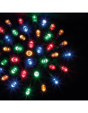 Guirlande lumineuse fil vert - 24 M - Multicolore