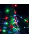 Guirlande lumineuse  fil d'argent - 30 M - Multicolore