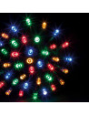 Guirlande lumineuse 100 LED avec timer - Multicolore