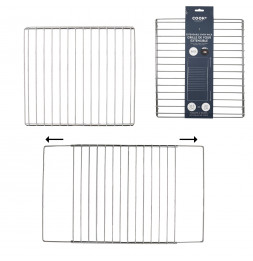 Grille de four extensible - L 34.5 cm x l 31,5 cm