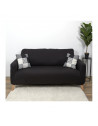 Housse de canapé extensible - Deux places - L 170 cm x 80 x 80 cm - Noir