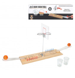 Jeu d'alcool - Basketball - 2 shooter - L 33 cm x H 11 cm