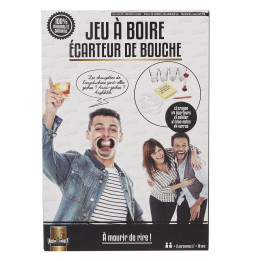 Jeu à boire - Ecarteur de bouche - L 13,6 cm x H 9 cm - Transparent