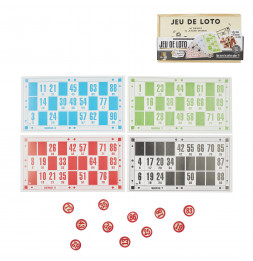 Jeu de loto - L 10,3 cm x l 57 cm x H 18,5 cm