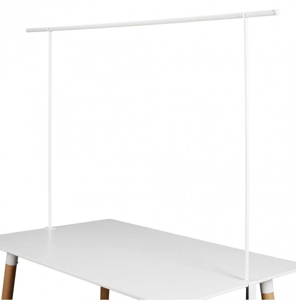 Barre décoration de table ajustable - L 250 cm x l 20 cm - Blanc