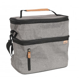 Lunch bag - L 26,7 cm x l 17,8 cm x H 27,9 cm - Gris