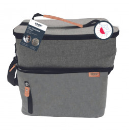 Lunch bag - L 26,7 cm x l 17,8 cm x H 27,9 cm - Gris