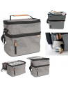 Lunch bag - L 26,7 cm x l 17,8 cm x H 27,9 cm - Gris