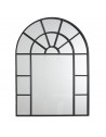 Miroir - Forme fenêtre  - L 60 cm x H 80 cm - Noir