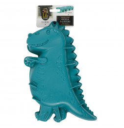 Moule à gâteaux en silicone- Dinosaure - L 28 cm x l 23,5 cm - Bleu