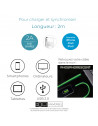 Câble de charge rapide - IPhone - Phosphorescent - L 2 M - Vert