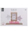 Cadre photo pêle-mêle - Etoiles - Filles - L 40 cm x H 28 cm