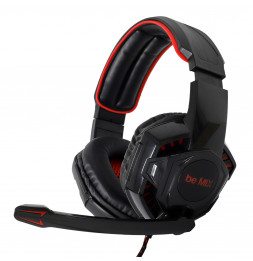 Casque de gamer - Lumineux - Noir