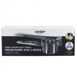 Presse-puree - L 26.5cm x l 8.6 cm x H 6.6 cm