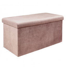 Banc coffre - Velours -...