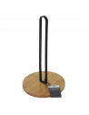 Support essuie-tout - Bambou et métal - D 16,5 cm x H 56 cm
