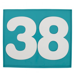 Coffret Number cake - Silicone - L 41 x 41 cm x l 35 cm - Bleu