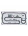 Tapis circuit de course - 140 x 70 cm - Gris