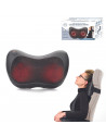 Coussin massant - Relaxant - Shiatsu - Noir