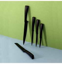 Couteau à pain - L 20 cm - Noir