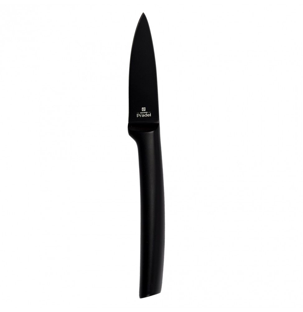 Couteau de cuisine - L 7,5 cm - Noir