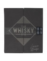Coffret de 4 verres à whisky - L 21,7 cm x l 9 cm x H 25 cm