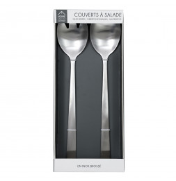 Lot de 2 couverts à salade - Gris