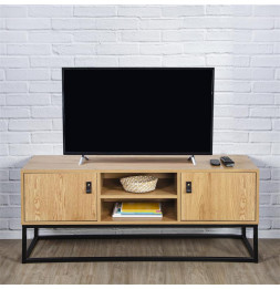 Meuble TV en bois - L 117 x...