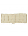 Matelas de sol - L 120 x l 40 cm - Beige