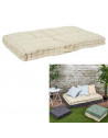 Matelas de palette ou de sol - L 120 x l 80 cm - Beige