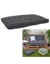 Matelas de sol - L 120 x l 80 cm - Gris