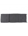 Futon pliable - L 180 x l 60 cm - Gris