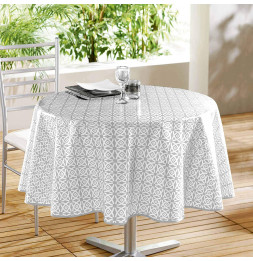 Nappe ronde en PVC - D 160 cm - Abaca