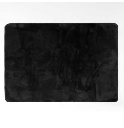 Tapis rectangulaire - L 170 x H 120 cm - Noir