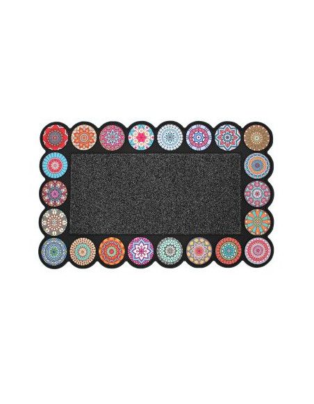 Tapis rectangulaire - L 75 x 45 cm - PVC - Rosa Color