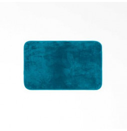 Tapis rectangulaire - Bleu - Flanelle