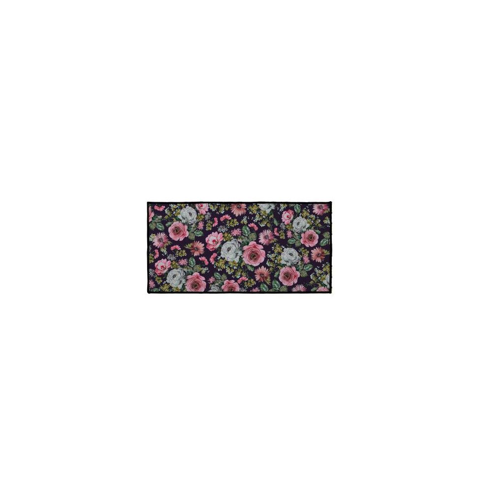 Tapis rectangulaire - L 115 x 57 cm - Digital Flower Life