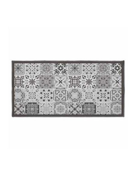 Tapis rectangulaire - L 115 x 57 cm - Gris