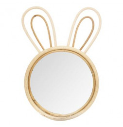 Miroir rond Lapin - L 24 x...