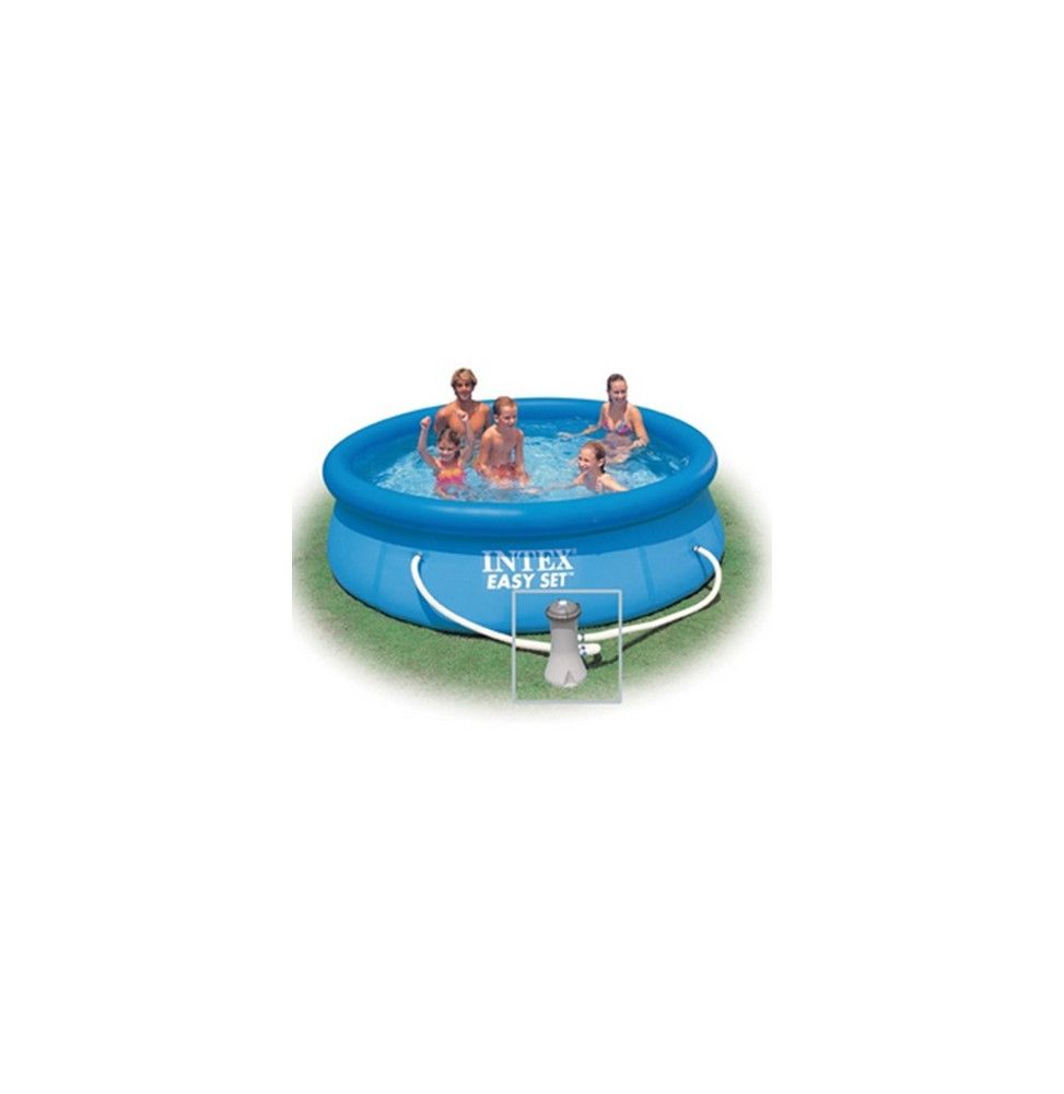 Kit piscine autoportante 3m05 - Piscine ronde - Easy Set - Intex 