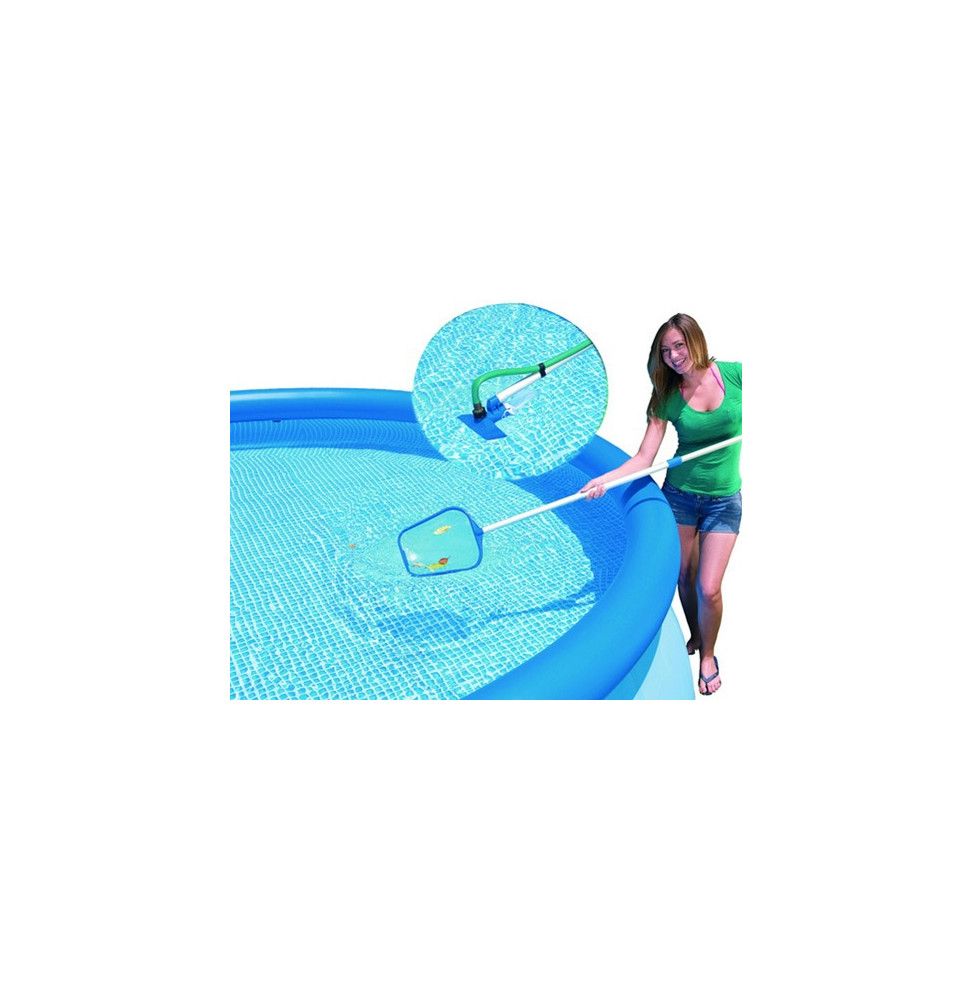 Kit entretien de piscine - Epuisette et aspirateur - Intex