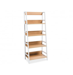 Etagère - Olsen - L 85 cm x l 40 cm x H 104 cm - Blanc