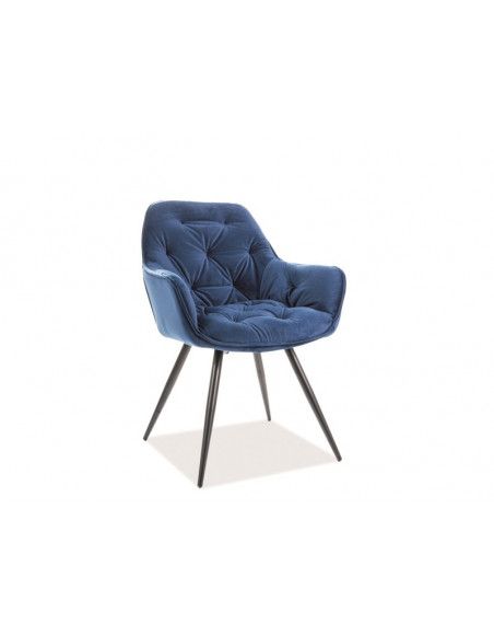 Chaise Cherry - H 83 cm - Bleu Marine