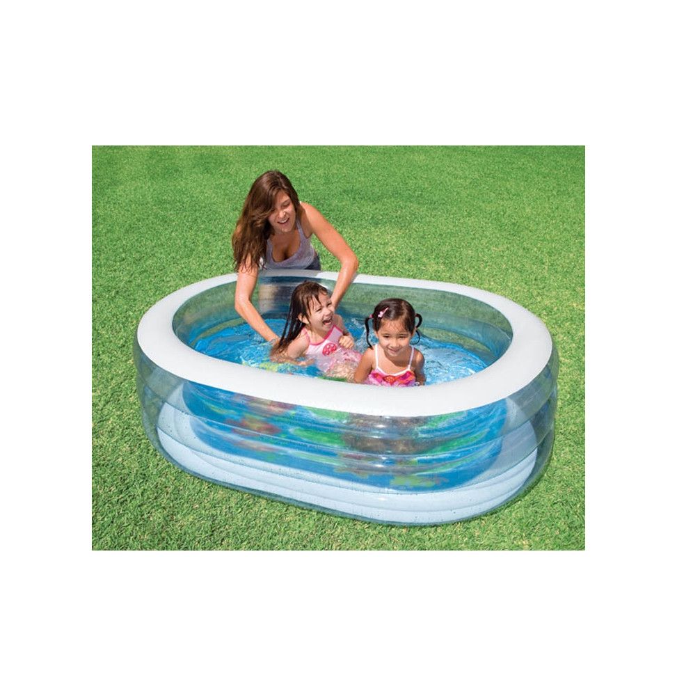 Piscine ovale family - Intex - Piscine pour enfant