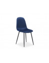 Chaise Fox - L 39 x l 44 x H 86 - Bleu